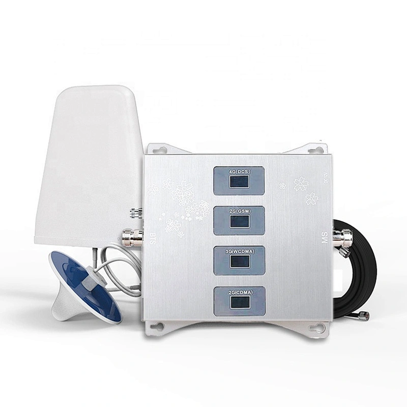 B5 850 900 1800 2100 Mhz Cell Phone Booster Four-Band Mobile Signal Repeater Cellular Amplifier