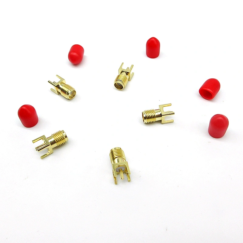SMA RF female K to PCB Five Feet Straight Type Gold Plating