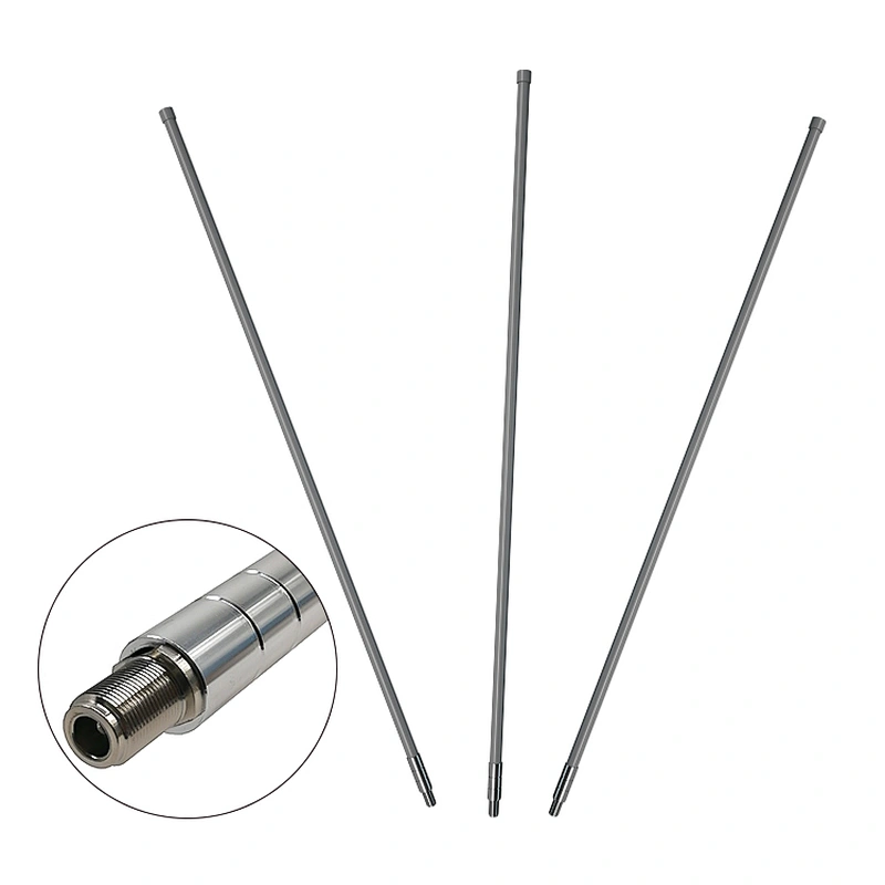 Wlan 1.2m High Gain 12dBi Dual Band Base Station Fiberglass Antenna with N-female Connector