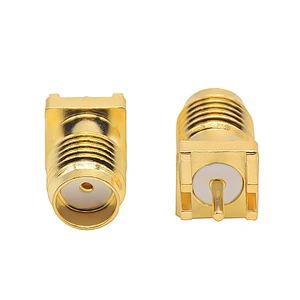 SMA RF female K to PCB Five Feet Straight Type Gold Plating