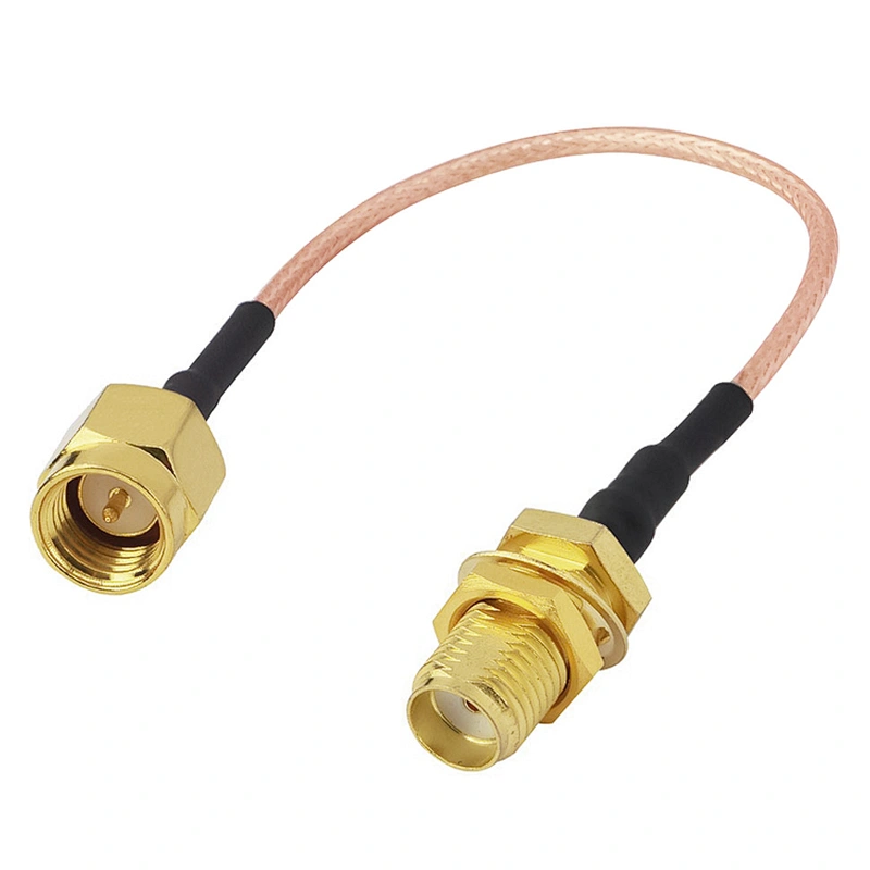 Extension RG316 Cable RP-SMA Male to RP-SMA Female Antenna Adapter