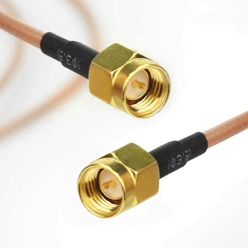 High Quality OEM RF Coaxial Cable SMA MCX BNC TNC MCX FAKRA male female connector with RF1.13 RG174 RG178 RG316 RG58 cable