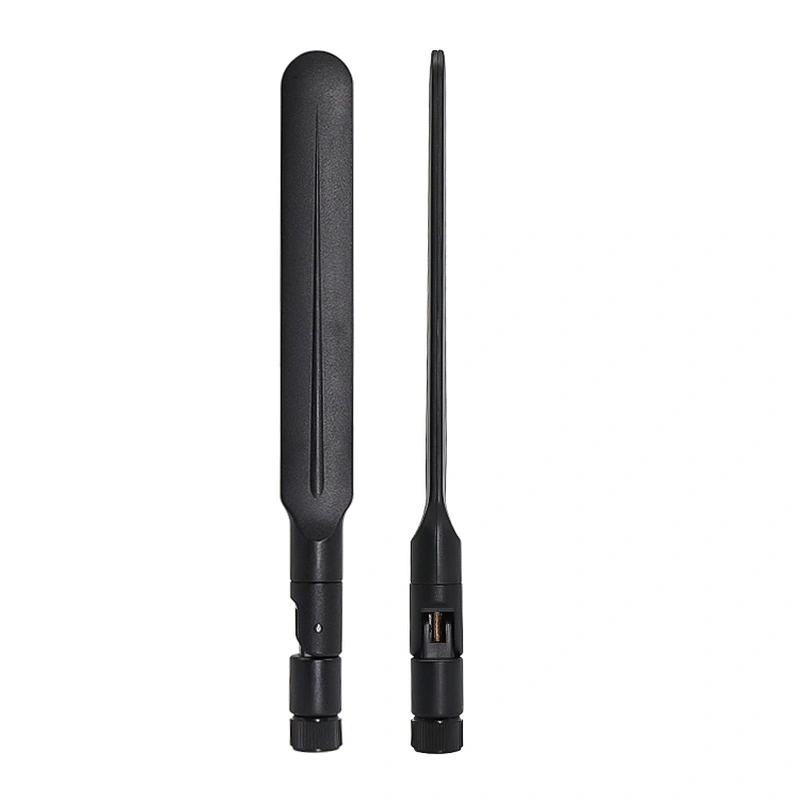 Indoor Omni Flexible 2.4G 5.8G WiFi Rubber Antenna With SMA Male for Dual Band Wireless Router