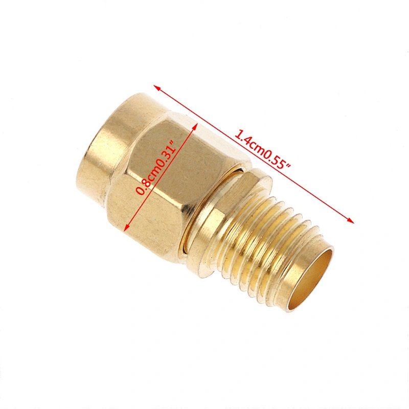 RF SMA adapter SMA Female to RP SMA Male Plug Connector Adapter Gold Plated Straight Coaxial RF Adapter