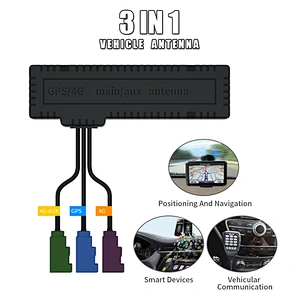 Factory Price high gain 4G GSM WIFI GPS 3 in 1 comb antenna aux main vehicle car antenna