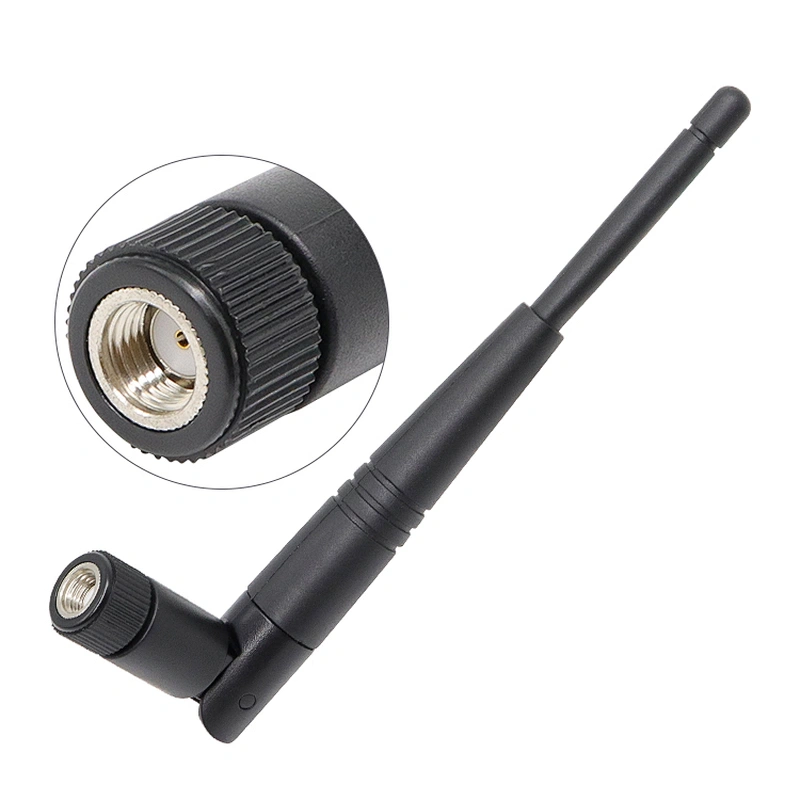 RP-SMA Male 2.4GHz 3dBi Omni Wireless WIFI Antenna Booster Rubber Aerial