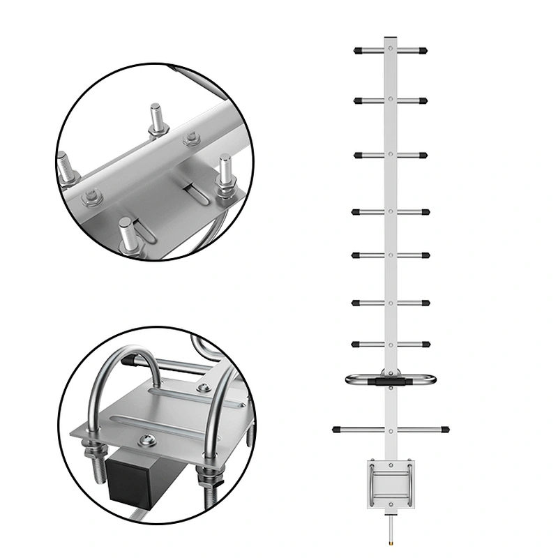 Outdoor AM FM 806-960MHz Yagi Antenna for Mobile Internet Ttansmitters and receivers