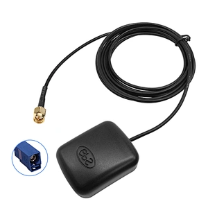 Car Navigation GPS Antenna With Fakra RG174 Cable  Active GPS Auto Aerial Adapter