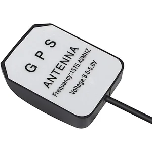 High quality 1575.42mhz Dua Active 30dbi External Adhesive Auto gps Gnss antenna  for car with sma/fakra/mcx Connector
