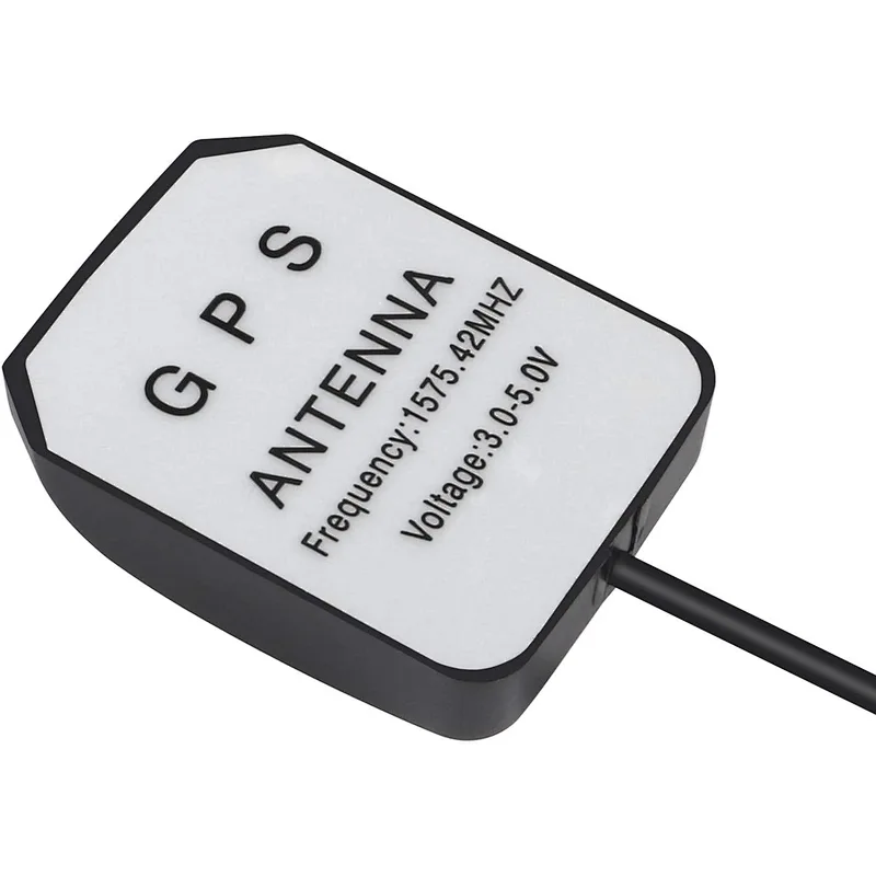 High quality 1575.42mhz Dua Active 30dbi External Adhesive Auto gps Gnss antenna  for car with sma/fakra/mcx Connector