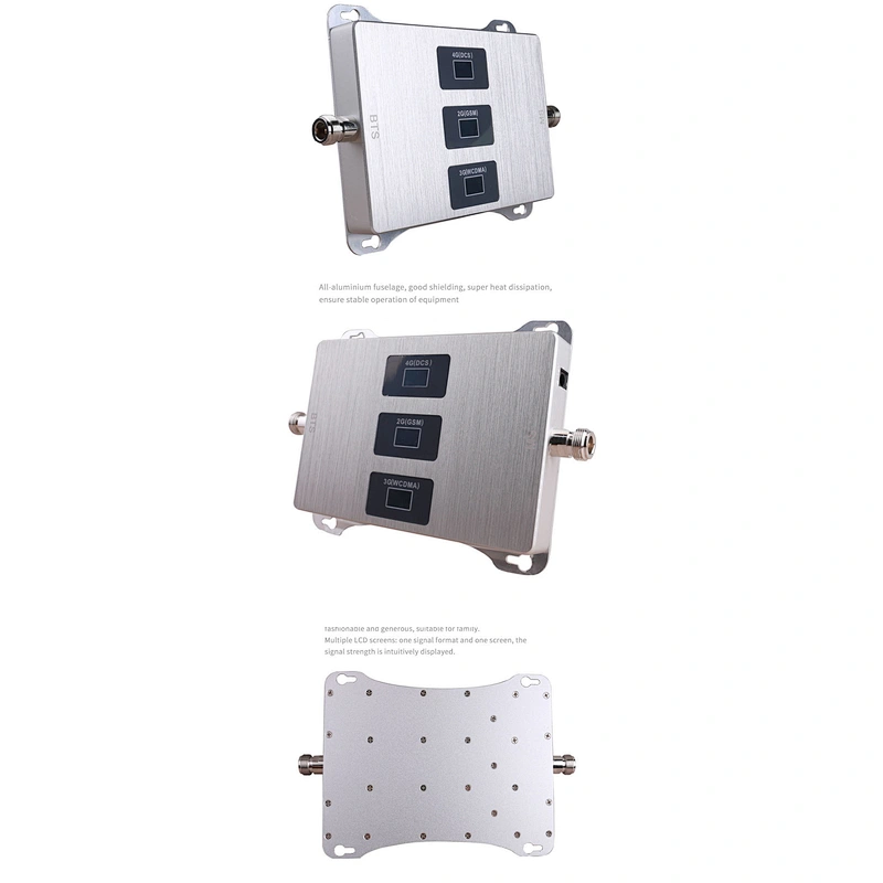 4g Cellular Amplifier 900 1800 2100 Tri-Band Cell Phone Signal Repeater GSM repeater DCS WCDMA 2G 3G 4G Signal Booster