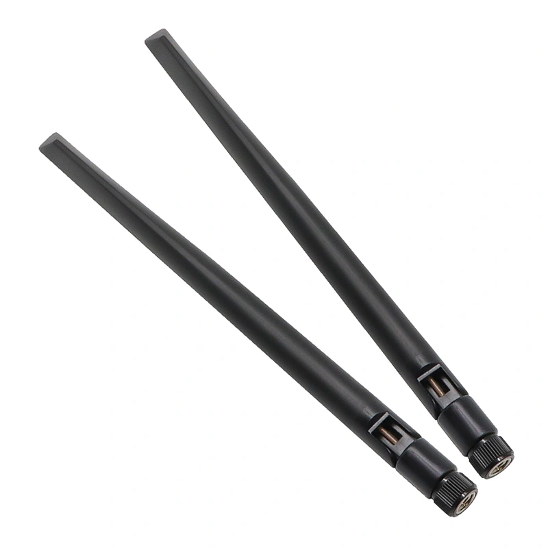 Long range Dual band Rubber external Router Antenna 2.4GHz & 5.8GHz Wifi Antenna