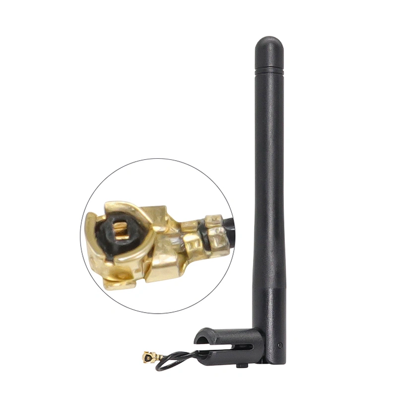 868MHz Rubber Antenna With IPEX/UFL Connector RF 1.13 Cable