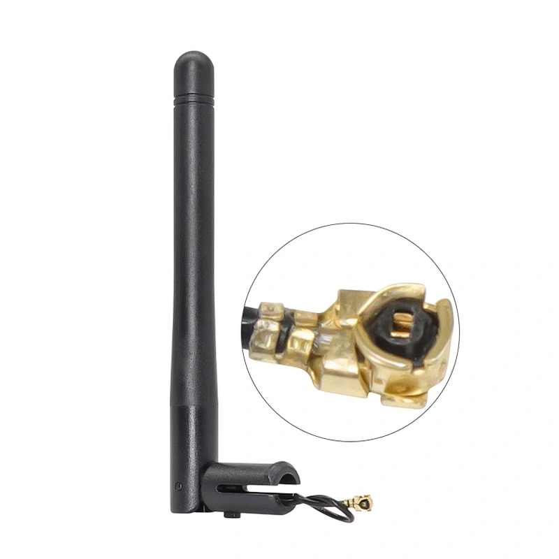 Free Sample Indoor 2dBi Omni 2.4GHz WiFi Antenna With IPEX Connector Cable Design