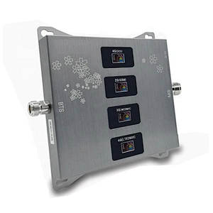 Universal Quad Band 900 1800 2100 2600MHz Cell Phone Signal Repeater 2G 3G 4G Amplifier Booster