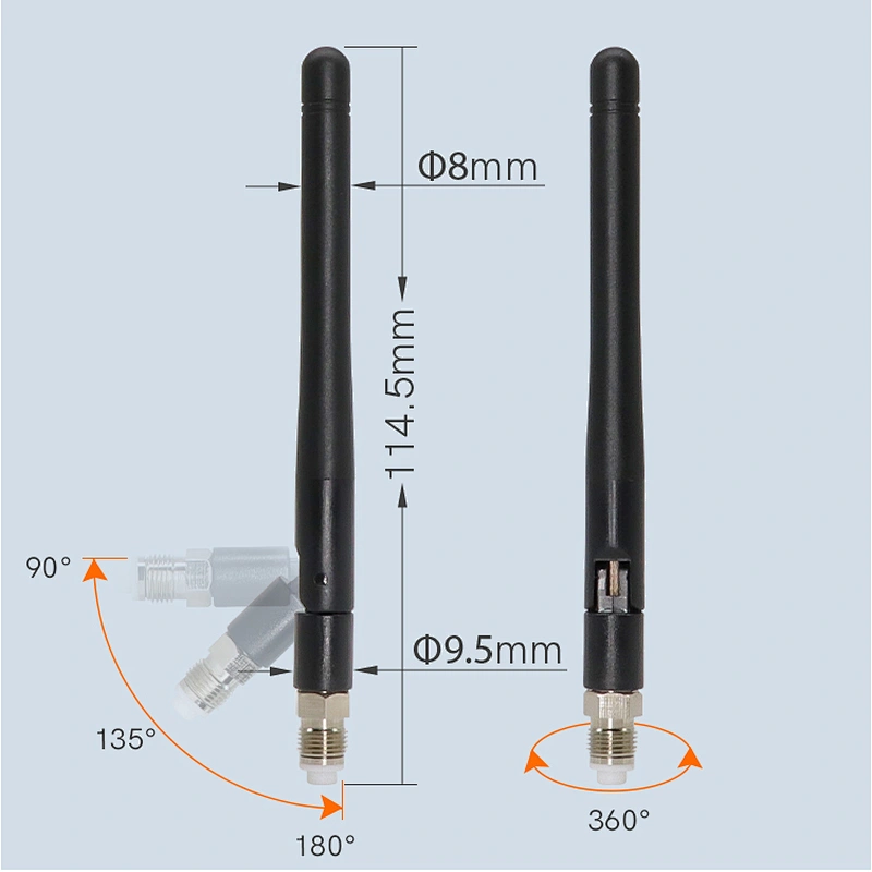 Best Price 868 MHz External Antenna 2dbi 868MHz Wireless RF Rubber Antenna