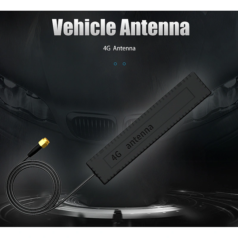 Indoor 5dBi Adhesive Vehicle Antenna 4G LTE Patch Antenna With 3 Meters RG174 Cable