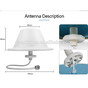 Indoor wifi 2.4G 5G 5.8G Omni Antenna ceiling mount wifi antenna 5 Dbi