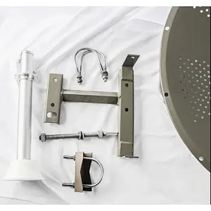 Outdoor High gain 4.9-6.5GHz 34dBi 5.8G Wifi Pole Mount MIMO Dish Antenna