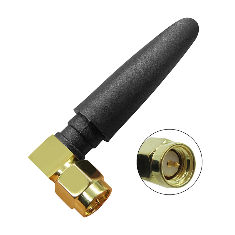Wide range 2400Mhz Wifi whip dipole antenna steady sma connector