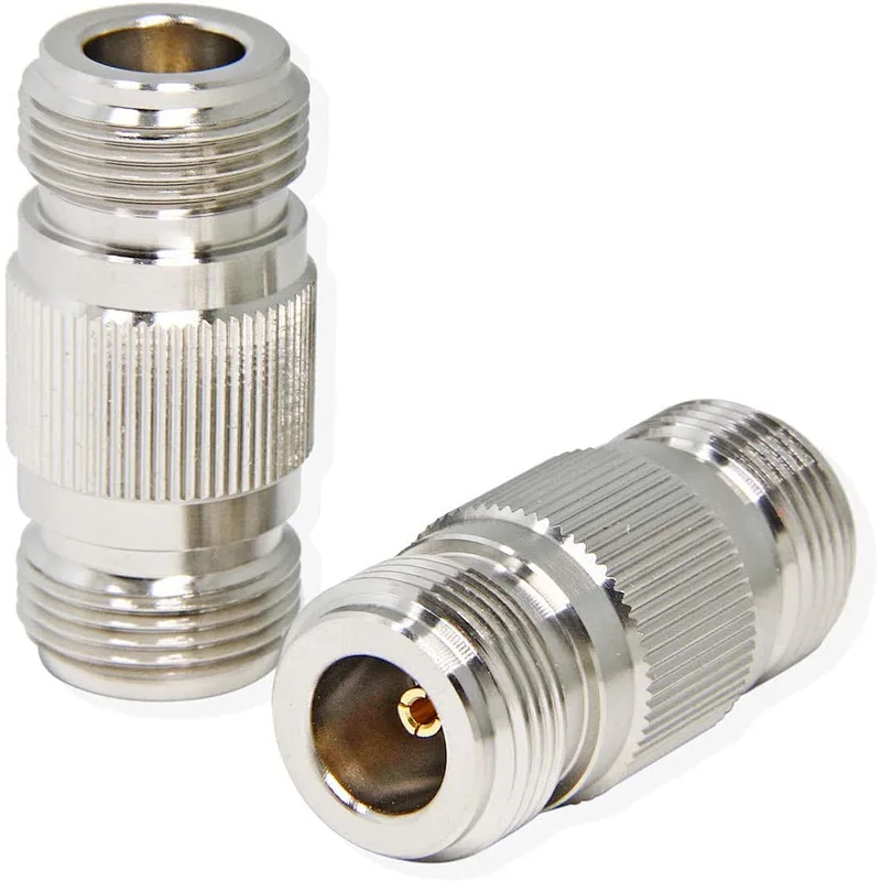50 Ohm N Female to N Female Connector  for RF Coax Cable Antenna  Adapter