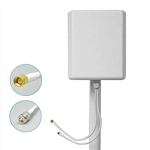High Gain 10dbi  2x2 Mimo 2.4ghz 3g 4g Lte Antenna Fixed Mount Panel Dual Polarized MIMO Antenna