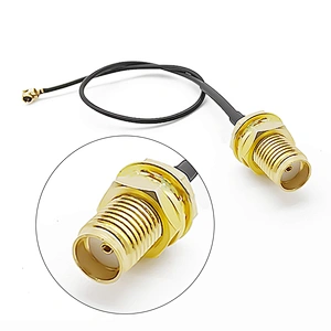 Hongsense Coaxial RF cable SMA Female to IPEX ufl With RF1.13 Coaxial antenna cable