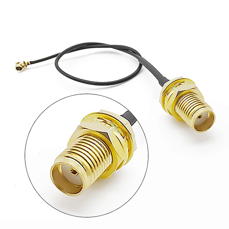Hongsense Coaxial RF cable SMA Female to IPEX ufl With RF1.13 Coaxial antenna cable