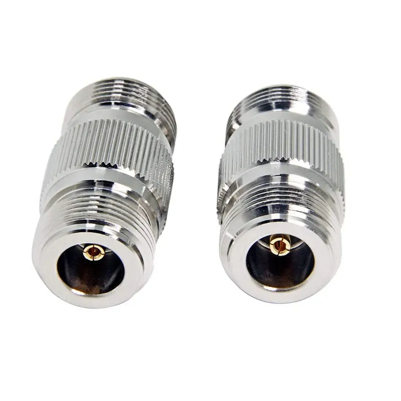 50 Ohm N Female to N Female Connector  for RF Coax Cable Antenna  Adapter