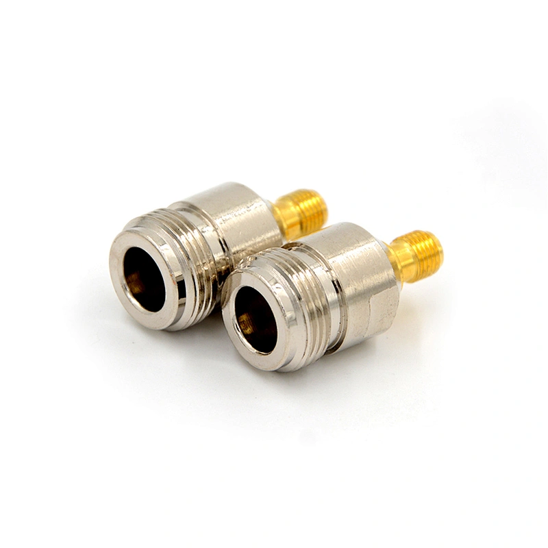 Adapter N Plug Male Nickel Plating To SMA Female Gold Plating Jack RF Connector Straight