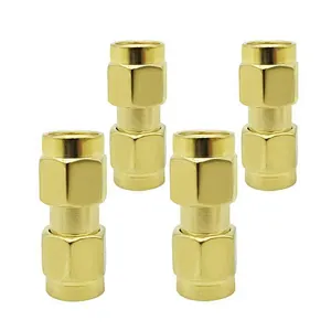 SMA Male to Male Jack Plug RF Coaxial Adapter Connector