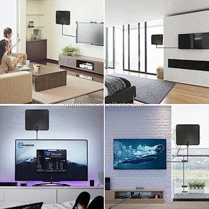 Customizable Upgrade High Quality Indoor Adapter Coax Cable TV Antenna with IEC Connector