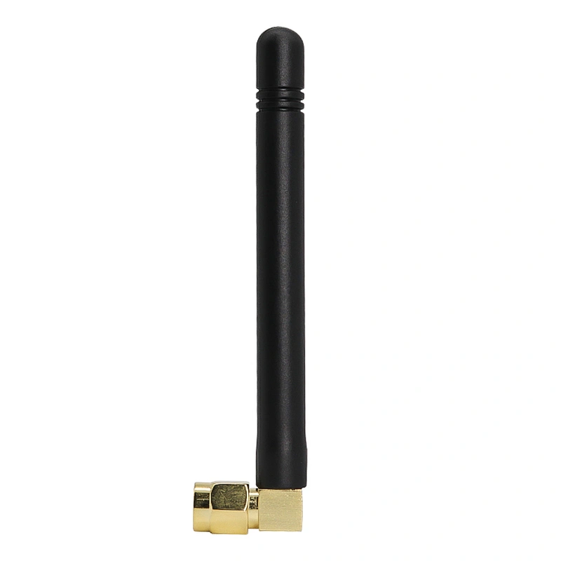 Rubber whip Antenna Frequency 850-1900/900-1800 MHz with SMA Right Angle Male