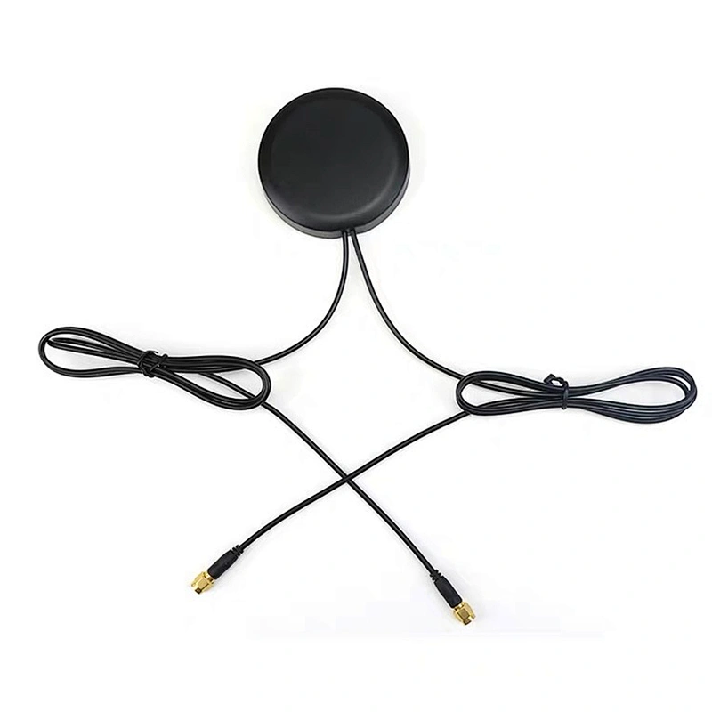 Dual Outlet Vehicle Navigation GPS + 2.4G WiFi Combo Antenna With 3M Extension Cable