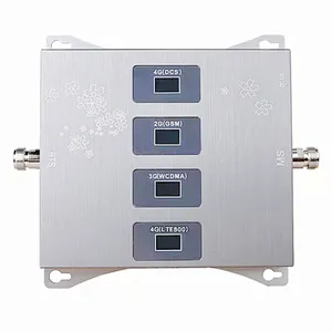 900/1800/2100/2600 Mhz Tri-band CDMA GSM 3G 4G Lte Repeater Booster Communication Network Amplifier