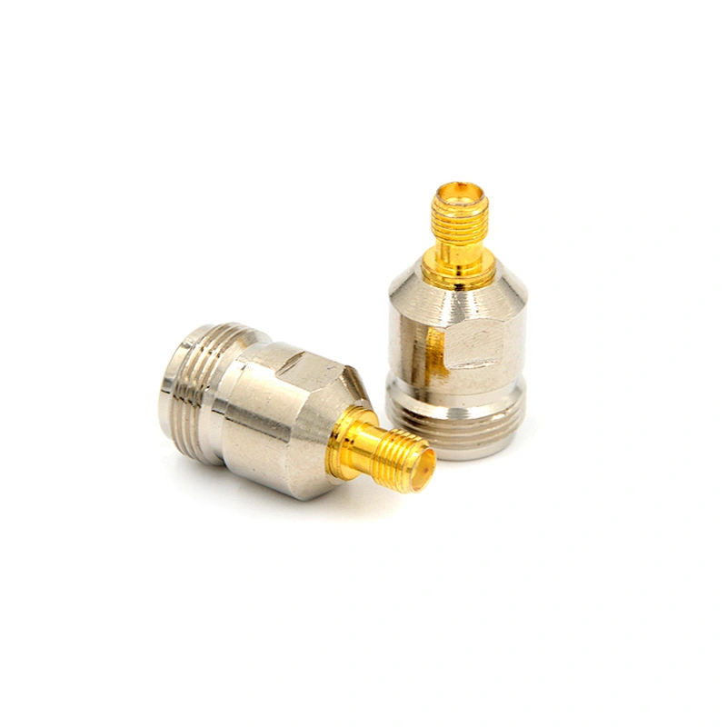 Adapter N Plug Male Nickel Plating To SMA Female Gold Plating Jack RF Connector Straight