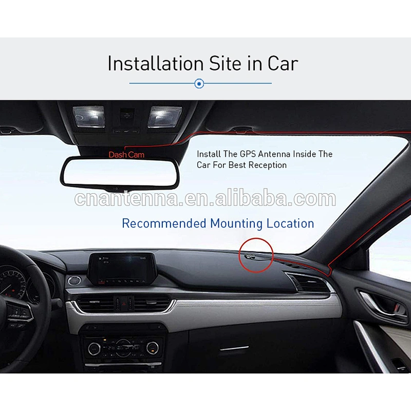 Wholesale 1575.42MHz 28dBi Active External Car GPS Antenna With Fakra Connector
