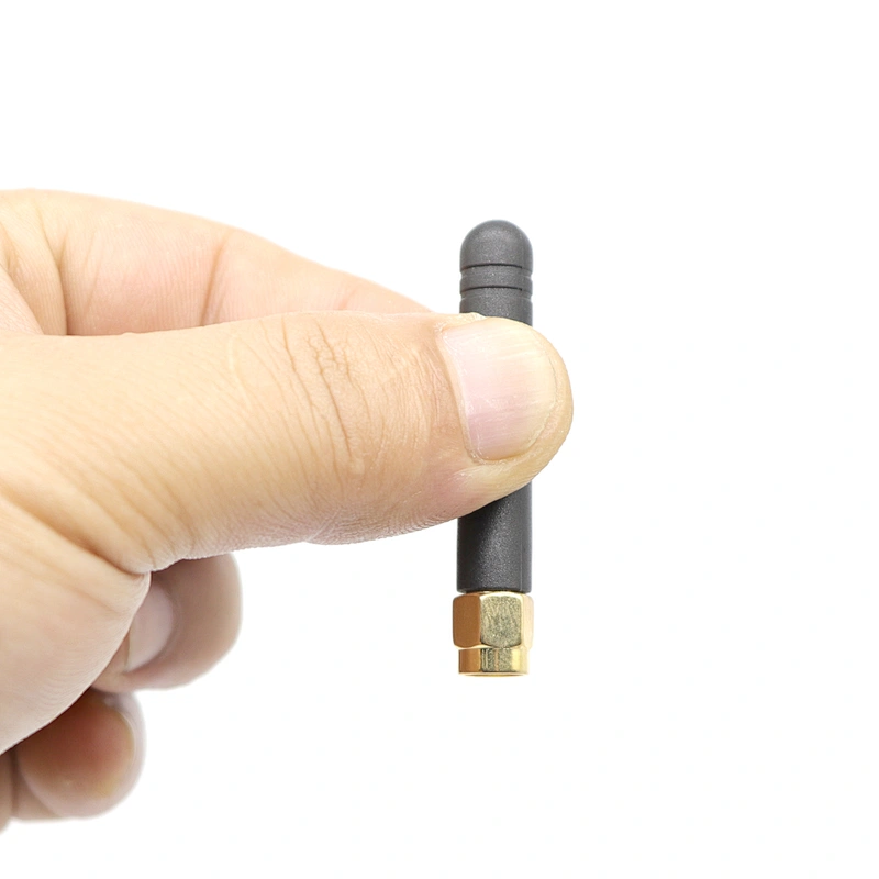 High Gain wifi gsm 433MHZ 868MHZ 915MHZ 2dbi 3dbi rubber duck  whip omni terminal antenna