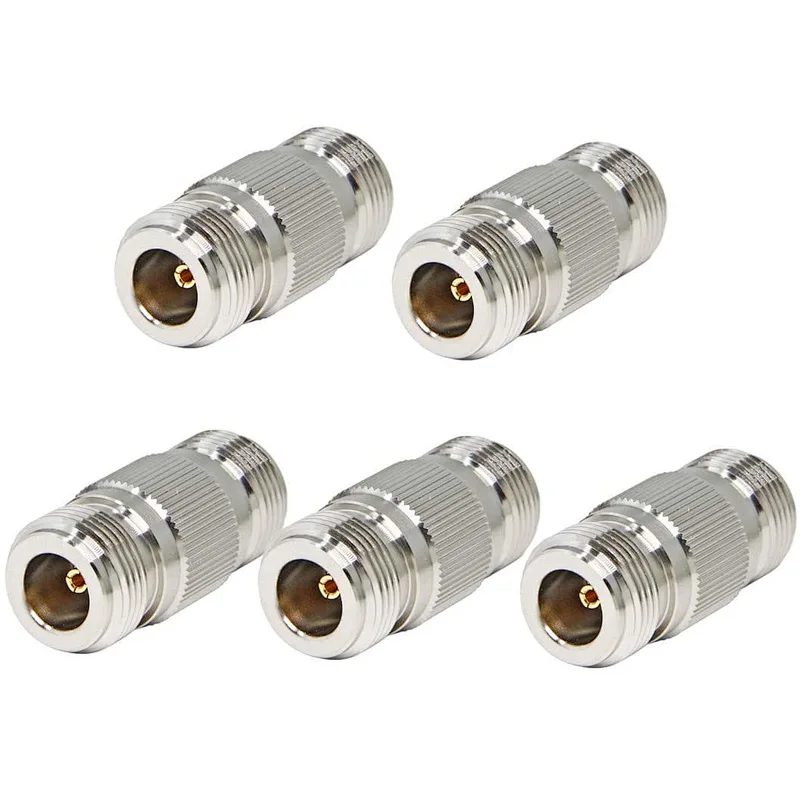 50 Ohm N Female to N Female Connector  for RF Coax Cable Antenna  Adapter