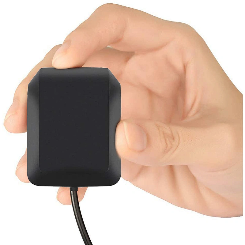 High quality 1575.42mhz Dua Active 30dbi External Adhesive Auto gps Gnss antenna  for car with sma/fakra/mcx Connector