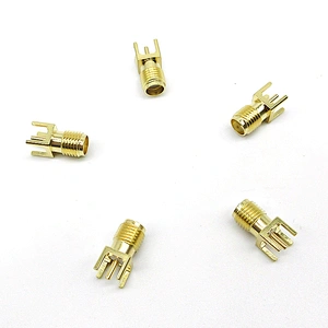 SMA RF female K to PCB Five Feet Straight Type Gold Plating