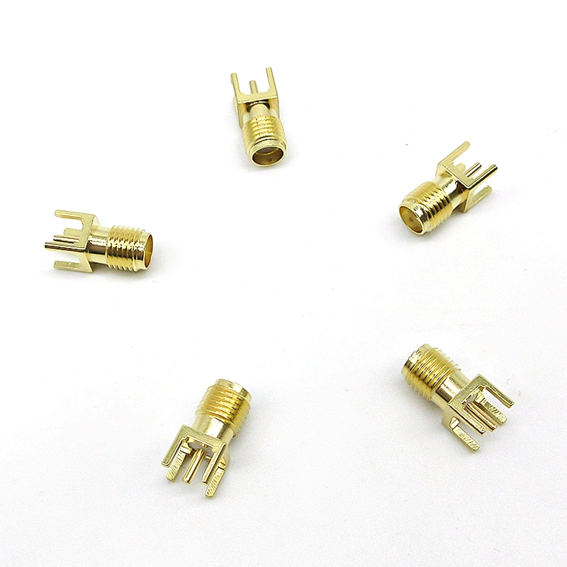 SMA RF female K to PCB Five Feet Straight Type Gold Plating
