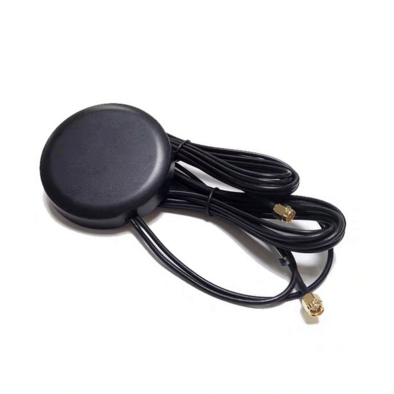 Dual Outlet Vehicle Navigation GPS + 2.4G WiFi Combo Antenna With 3M Extension Cable