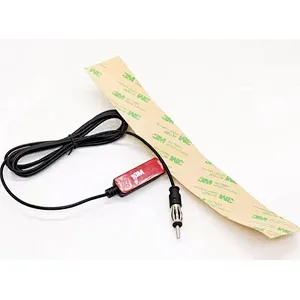 ISO Male DIN 41585 Connector 88-108MHz Patch Vehicle Radio FM Antenna