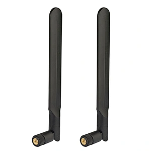 7DBI 700-2700MHz Indoor 4GLTE Rubber Whip Dipole Antenna With Sma Connector