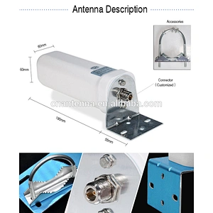 4G lte Omni fiberglass antenna with N female outdoor antenna long range signal receiver antenna