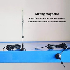 3dbi 2400-2483 MHz magnetic mount whip wifi antenna for Signal Booster