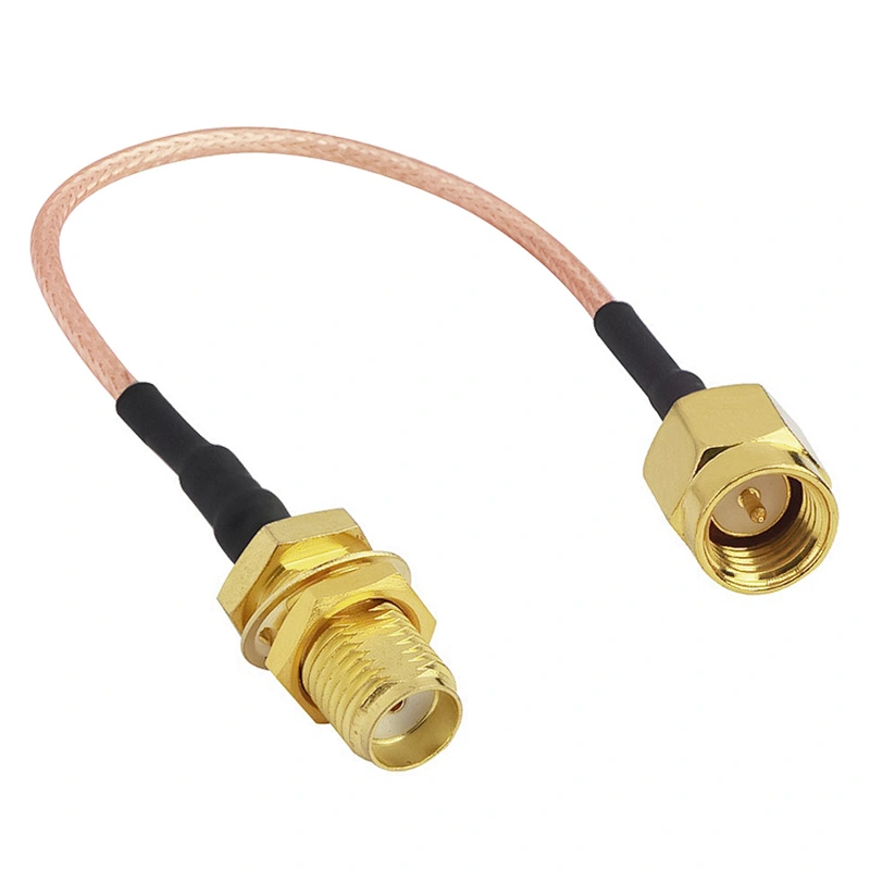 Extension RG316 Cable RP-SMA Male to RP-SMA Female Antenna Adapter