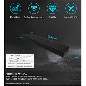4dbi  WiFi 2.4GHz Patch Passive Antenna With 3M Adhesive Mount for Car