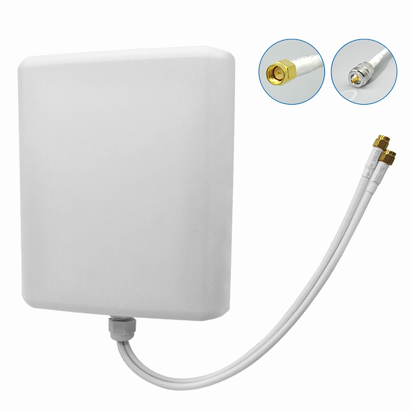 High Gain 10dbi  2x2 Mimo 2.4ghz 3g 4g Lte Antenna Fixed Mount Panel Dual Polarized MIMO Antenna
